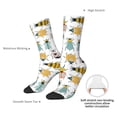 thumbnail image 4 of Balery Colorful Insects Pattern Crew Socks Unisex– Soft & Breathable Socks for Men & Women, One-Size Fits Most (US 5-11), Comfortable & Durable for Daily Wear, 4 of 6