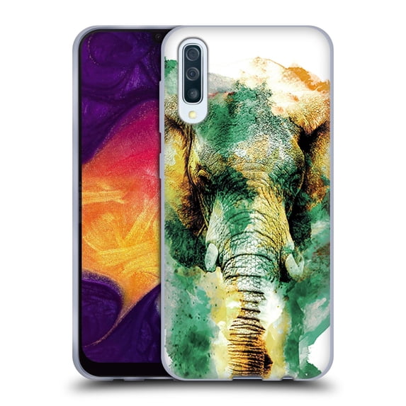 Head Case Designs Officially Licensed Riza Peker Animals Wild Africa Soft Gel Case Compatible with Samsung Galaxy A50/A30s (2019)