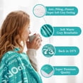 thumbnail image 6 of Happy 50th Birthday Gifts for Women Men Blanket 1973 50th Birthday Anniversary Weeding Decorations Turning 50 Year Old Bday Gift Idea for Wife Husband Mom Dad Back in 1973 Throw Blanket 60Lx50W Inch, 6 of 6