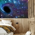 thumbnail image 3 of Idea4wall 3pcs Wormhole In Space Stick Wallpaper Removable Wall Murals Large Wall Stickers for Home Decoration, 48"x72", 3 of 5