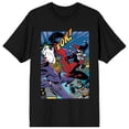 thumbnail image 6 of DC Comic Book Harley Quinn & The Joker Men's Black Graphic Tee-XL, 6 of 6