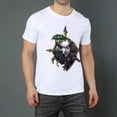 thumbnail image 2 of Men Summer CasualMonster (4) Graphic Print Round Neck Short Sleeve T Shirt Tee Tops Basic Vacation Wear Sizes XS-5XL, 2 of 5