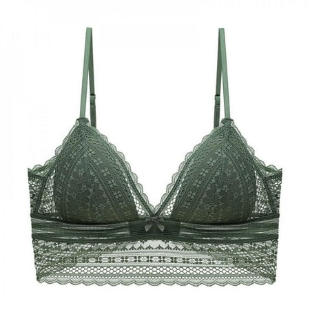 

Backless Strapless Bra Push Up Plus Size Bras for Women Thin Lace Bralette Mesh Lingerie Brassiere Low Back Underwear