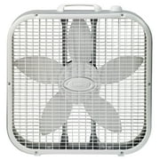 Lasko 20 3-Speed Energy Efficient Box Fan, White, B20201