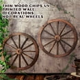 thumbnail image 6 of CCOCC 2Pcs Old Rustic Wood Wall Art for Cowboy Party Supplies and Western Wall Decor Western Home Decor, 6 of 7
