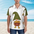 thumbnail image 4 of Daiia Hello Autumn Hawaiian Shirt for Men Gentle Cotton Regular Short Sleeve Casual-X-Large, 4 of 9