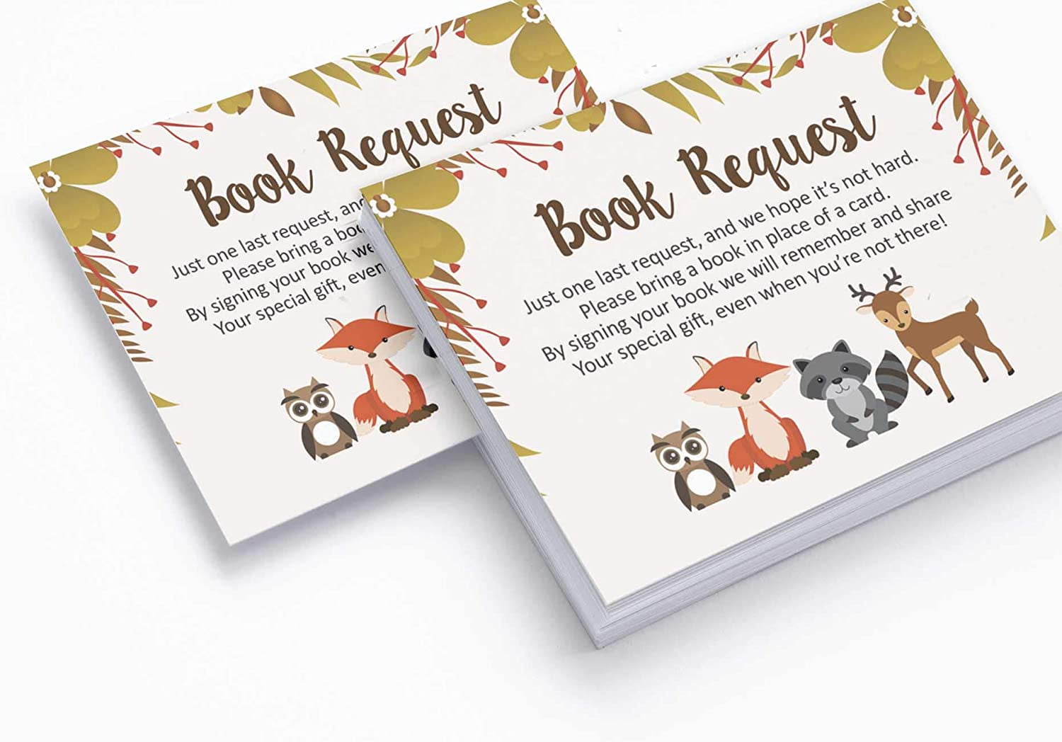 Inkdotpot 30 Books For Baby Shower Request Cards Bring A Book Instead Of A Card Jungle Animals Gender Neutral Baby Shower Invitations Inserts Games