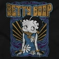 thumbnail image 2 of Betty Boop Psychedelic Sixties Hippie Hoodie Sweatshirt Women Brisco Brands S, 2 of 4