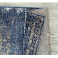 thumbnail image 4 of Luxe Weavers Distressed Floral Area Rug 2817 Blue 8x10 Vintage Carpet, 4 of 4