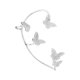 thumbnail image 1 of Pendientes de mariposa de diamantes a la moda para mujer sin pendientes de Clip de oreja perforados 1 pieza Wmkox8yi  sjalhkljlk4925, 1 of 1