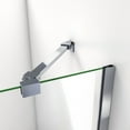 thumbnail image 6 of DreamLine Aqua 56-60 in. W x 58 in. H Frameless Hinged Tub Door with Extender Panel in Chrome, 6 of 8