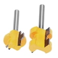 thumbnail image 1 of Broca de Enrutador ANGGREK 2 Piezas Ranura En T 1-1/8 Pulgadas, 1 of 8