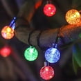 thumbnail image 2 of Led Solar Bubble Ball Light String Crystal Ball String Light Outdoor Courtyard Waterproof Christmas Lawn Holiday Lights, 2 of 5