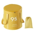 thumbnail image 2 of Foot Bath Basin Waterproof Tub Foot Soaking Bucket for Hiking Outdoor Travel Yellow, 2 of 8