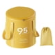 thumbnail image 2 of Lavabo para pies, recipiente de agua plegable con tapa, cubo para remojo de pies Amarillo, 2 of 9