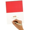 thumbnail image 2 of Hallmark Signature Christmas Card (Floral Merry Christmas), 2 of 6