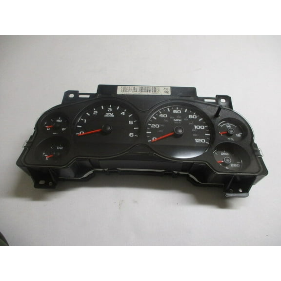 Pre-Owned Chevrolet Silverado 1500 2500 Speedometer Speedo Cluster MPH 75K OEM LKQ (Good)