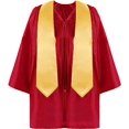 thumbnail image 2 of Conjunto de toga y birrete de graduación NQ unisex Accesorios de traje de graduación, 2 of 5