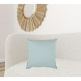 thumbnail image 6 of Blue Solid Light Textured Modern Throw Pillow, 6 of 6