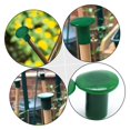 thumbnail image 3 of Juego de 50 Uds de fundas de caña para jardín, tapas de caña para jardín al aire libre, protectores de caña, tapas protectoras, tapas de caña de plástico, 3 of 5