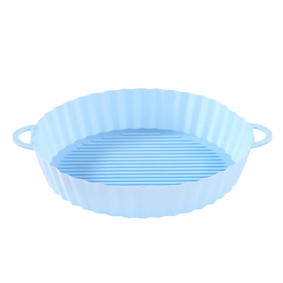 Olla de silicona para freidora de aire Bandeja para hornear de silicona Bandeja para freidora de aire