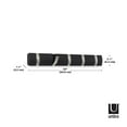 thumbnail image 4 of Umbra Flip Wall Mounted Coat Rack,Driftwood/Nickel, 4 of 6