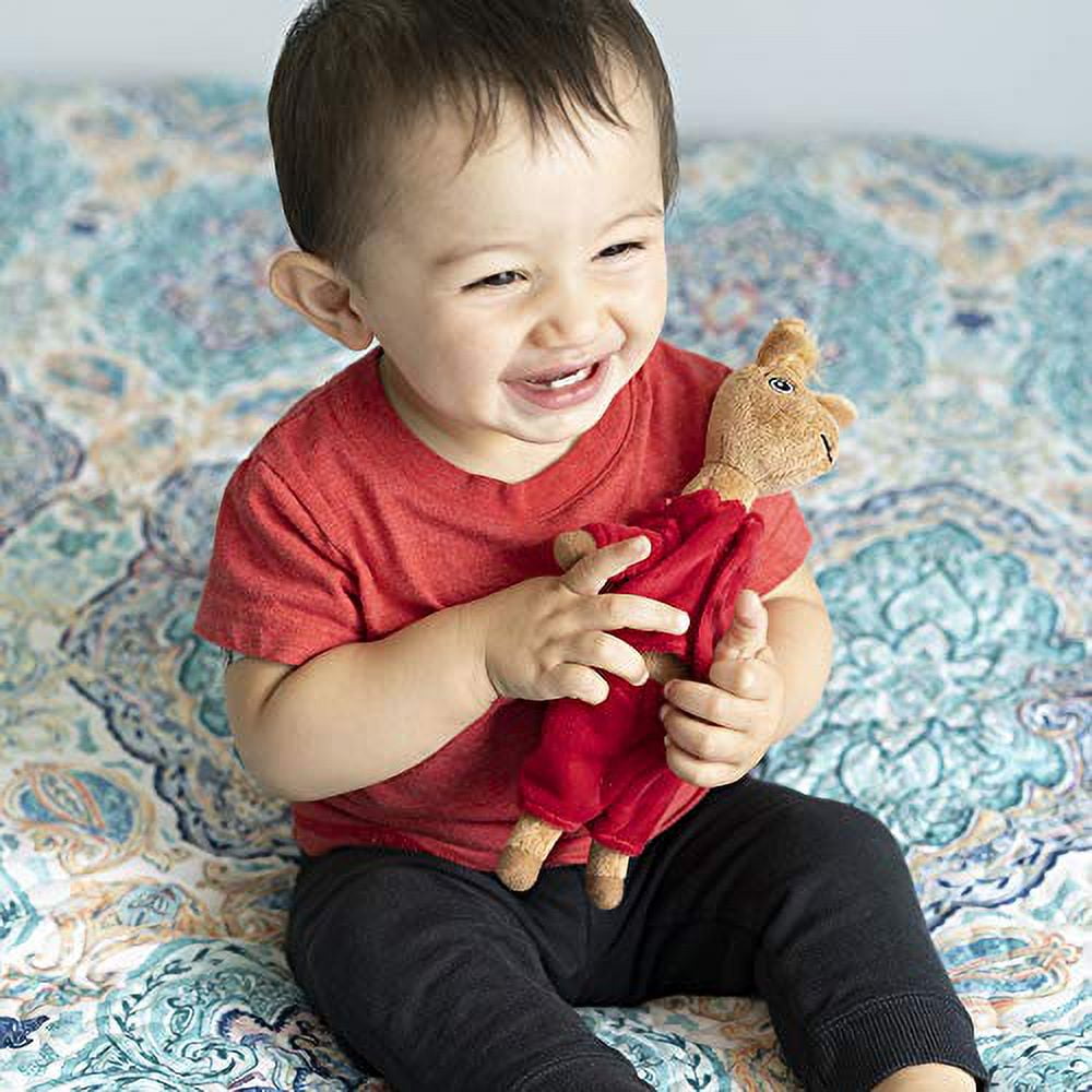 Llama Red Pajama Beanbag Stuffed Animal Plush Toy, 10?