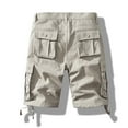 thumbnail image 3 of IROINNID Mens Outdoor Summer Expandable Waist Lightweight Water Resistant Quick Dry Fishing Hiking Shorts, 3 of 3
