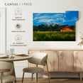 thumbnail image 5 of Elephant Stock T.A. Moulton Barn Wall Art - Horizontal Canvas Wall Art - Living Room Wall Decor - Architecture Canvas - Green And Gray Decor - 12" x 8", 5 of 8