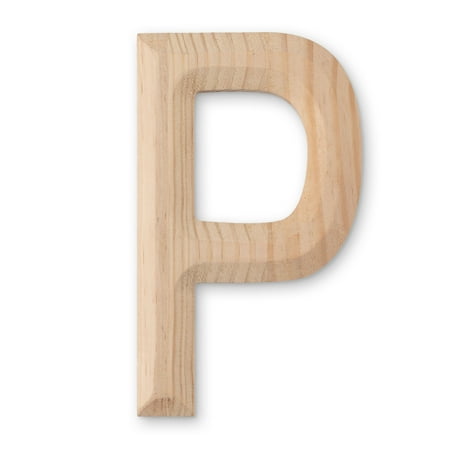 UPC: 0195158462074 | 8  Beveled Wood Letter by Make Market®