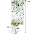 thumbnail image 2 of J Devlin Glass Art Stained Glass Plug-in Aspen Tree Night Light, 2 of 4