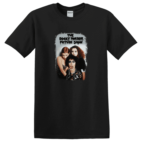 Leaf The Rocky Horror Picture Show Movie Poster Retro Graphic T-Shirt