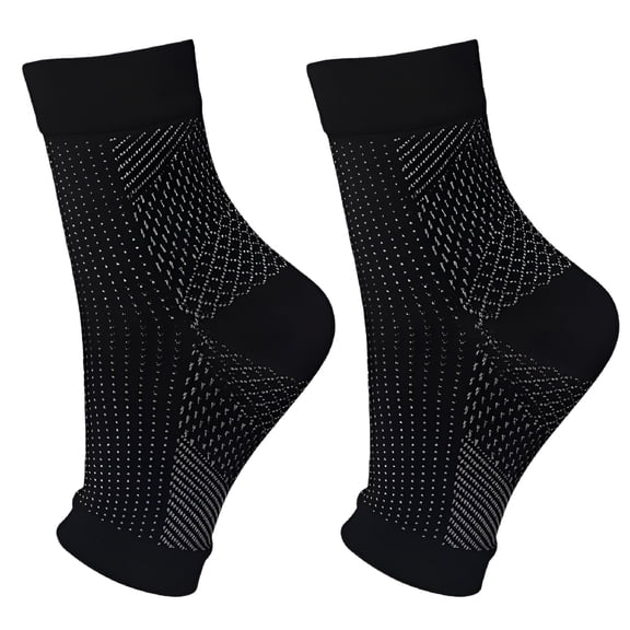 XIRQI Compression Ankle Socks for Running, Basketball - Breathable, High-Performance, Enhanced Comfort & Joint Protection, Ankle Compression Socks