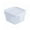 White, variant on Dispensing fresh-keeping box, food-grade thickened sealed food box, bait fish medicine jewelry storage box, multi-color storage box - bud green