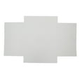 thumbnail image 4 of Caja de almacenamiento de álbumes de discos de 12,5" Caja de papel para álbumes, blanco (paquete de 25) Zimtown Papelería y Oficina, 4 of 17