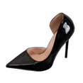 thumbnail image 2 of YTCAMLO 4.7 inch D'Orsay High Heels for Women Sexy Fashion Pointed Closed Toe Work Shoes Classic Night Club Wedding Dress Shoes, 2 of 7