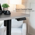 thumbnail image 4 of VIVO Black Electric Single Motor Stand Up Height Adjustable Desk Frame, 4 of 8