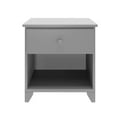 thumbnail image 4 of Plank+Beam Solid Wood Nightstand with 1 Drawer for Bedroom, 4 of 10