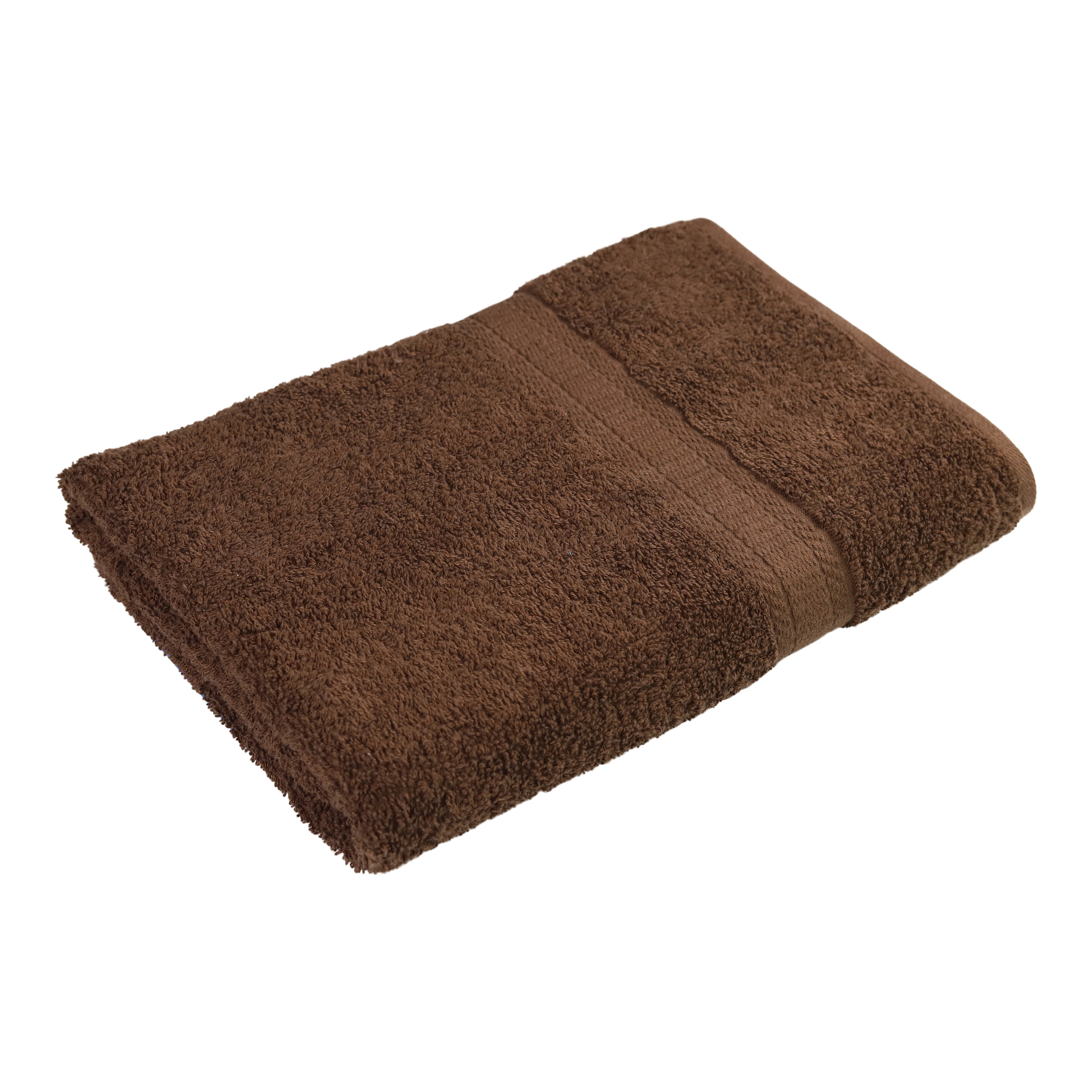 Mainstays Solid Bath Towel, Brown Basket 