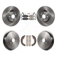 thumbnail image 1 of Transit Auto Front Rear Disc Brake Rotors Ceramic Pads and Drum Kit for Car Toyota Corolla K8A-105198, 1 of 11