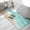 Green, variant on Turquoise Waves Coastal Bathroom Runner Rugs Non Slip Washable Absorbent Narrow Long Bath Mat Seaside Summer Beach Ocean Runner Rugs for Kitchen Hallway Bedroom Laundry Study Room 31.5"x63"