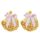 thumbnail image 2 of Pendientes para mujer, regalos para mujer. Delicados pendientes de flores de tela que capturan la esencia de la moda europea con un toque de alegría para el estilo nupcial., 2 of 5