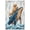 Unframe-style, variant on Golden Retriever Dog Whale Canvas Wall Art Cute Animal Ocean Nautical Print for Living Room Bedroom Decor Rustic Wood Look Home Decoration