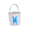thumbnail image 3 of Cesta de Almacenamiento de de Pascua para Niños Que Lleva Huevos con Asa para Decoración de Regalos de Dulces Azul Soledad canastas de conejito de pascua, 3 of 10