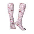 thumbnail image 4 of Fotbe Easter Rabbit print Women's Men's Novelty Crew Socks Cotton Socks Knee High Socks for Walking,Running,Nurses,Pregnancy, 4 of 9