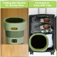 thumbnail image 6 of Yeshouse Foldable Mini Washing Machine and Dryer, 12L Portable Washer for Socks, Baby Clothes, Small Apartments, 6 of 7