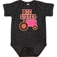 thumbnail image 3 of Inktastic Pink Tractor Big Sister Girls Baby Bodysuit, 3 of 5
