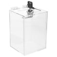 thumbnail image 6 of Hytrove Transparent Acrylic Piggy Bank for Kids and Adults with Lock for Storage Use Practical Money Saver 4.7 x 3.1 x 6.3 inches, 6 of 8