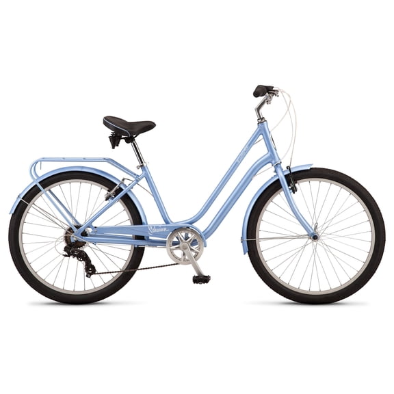 Schwinn Riverwalk Comfort Bike, 26" Wheels, 7 Speed, Blue