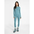 thumbnail image 2 of Ozark Trail Women’s Warmer Thermal Long Sleeve Seamless Fleece Top, Sizes XS-XXL, 2 of 3